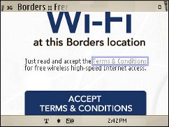 Borders - AcceptTerms
