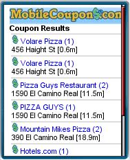 Mobile Coupons 