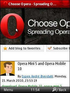 Opera Mobile 10 Final