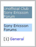   Image: Club Sony Ericsson mobile  
