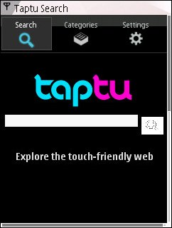 Taptu Homepage 