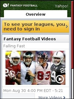 Yahoo! Fantasy football 