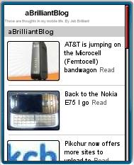 ABrilliantBlog Mobilized by Mippin 