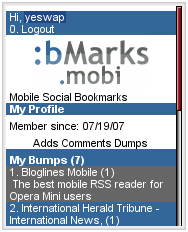  :bMarks
