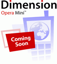  Opera Mini Dimension Teaser