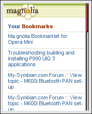 My M.gnolia.com Bookmarks