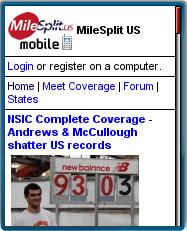 MileSplit US Mobile