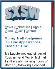 SXSW Official Mobile Site
