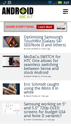 Android Beat Homepage