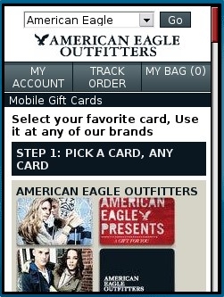 American Eagle Outfitters Mobile