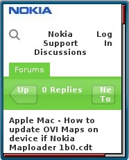 Nokia Support Discussions
