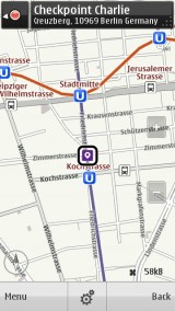 Ovi Maps - Checkpoint Charlie