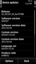 Nokia Astound Firmware Version
