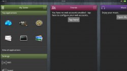 MeeGo Tablet OS - Panels UI