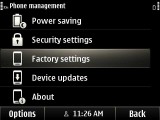 3. Settings > Phone > Phone management > Factory settings