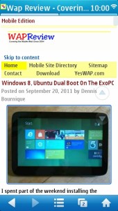 UC Browser 7.9 Symbian - WapReview Full Site