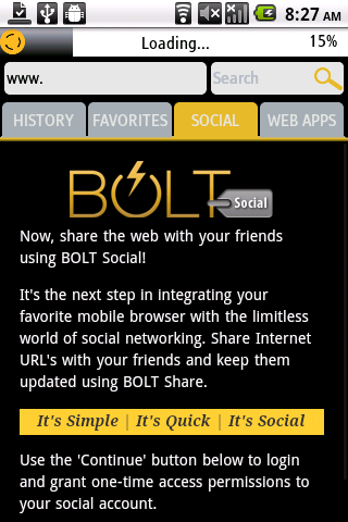 Bolt Social - Facebook Integration