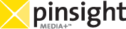 Pinsight Media+ logo