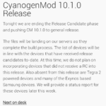 Cyanogenmod Single Post Page