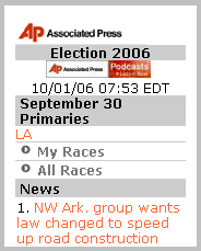  AP Elections 2006 Image 