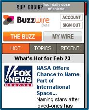 Buzzwire Front Page