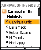 Carnival RSS Reader Screenshot
