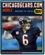 Chicago Bears Mobile Website 