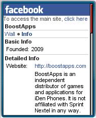 BoostApps Facebook Page 