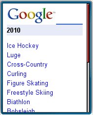 Google 2010     Olympics Mobile