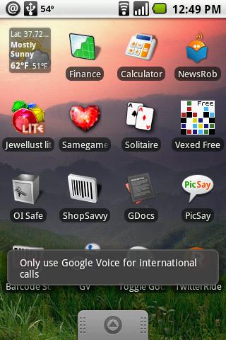 Android Google Voice Toggle 