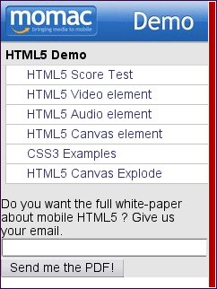 HTML5 Demo