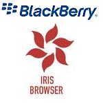 BlackBerry and Iris Browser Logos 