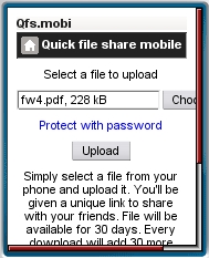 Quick File Share Mobile 
