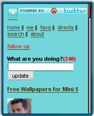 Twittme mobile Web Twitter client 