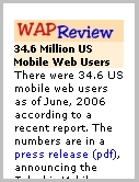  Image: Wap Review Mobile  