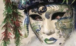 Masked Carnival Woman