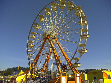 Ferris wheel at Puyallup (OR) Fair 