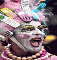 Carnival Cellphone Man