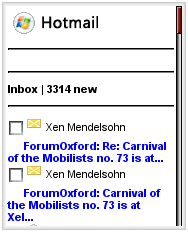  Hotmail Mobile