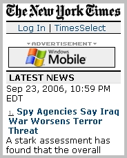  NY Times Mobile Image 