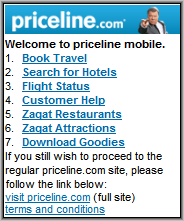 Priceline Mobile
