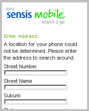  Sensis LBS Message Image 