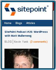 Sitepoint.com Mobile