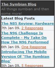 The Symbian Blog - Homepage