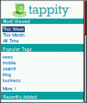  Tappity Find More Mobile Things Page