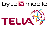 Telia and Bytemobile Logos