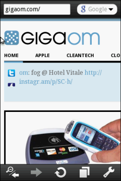 Opera Mobile - GigaOm