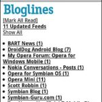 Bloglines Mobile