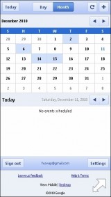 iPhone Google Calendar
