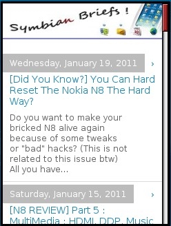 Symbian Briefs